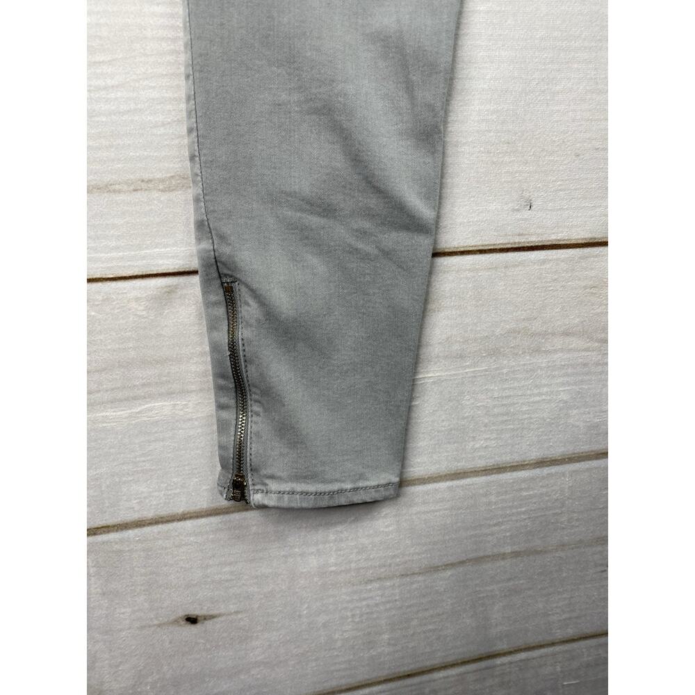 Denizen From Levi's Jeans Sz 10 W 30 High Rise Zip Ankle Skinny Gray Stretch - Picture 11 of 12